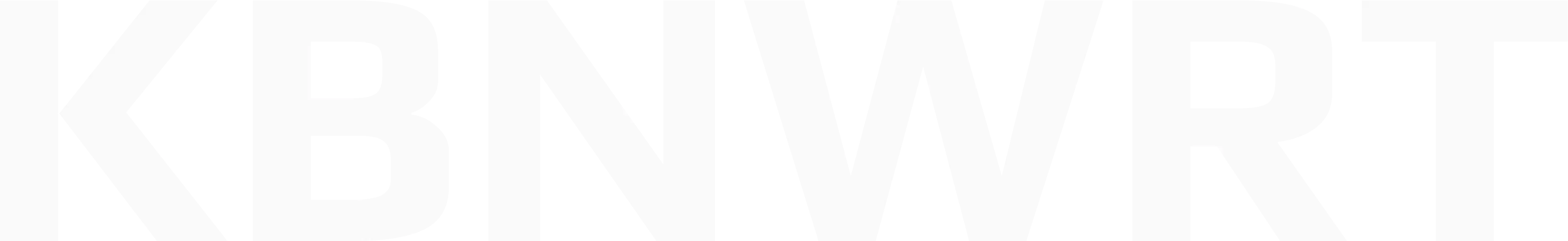 Big logo with capitalized KBNWRT letters