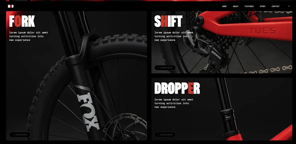 MAD bikes - project image